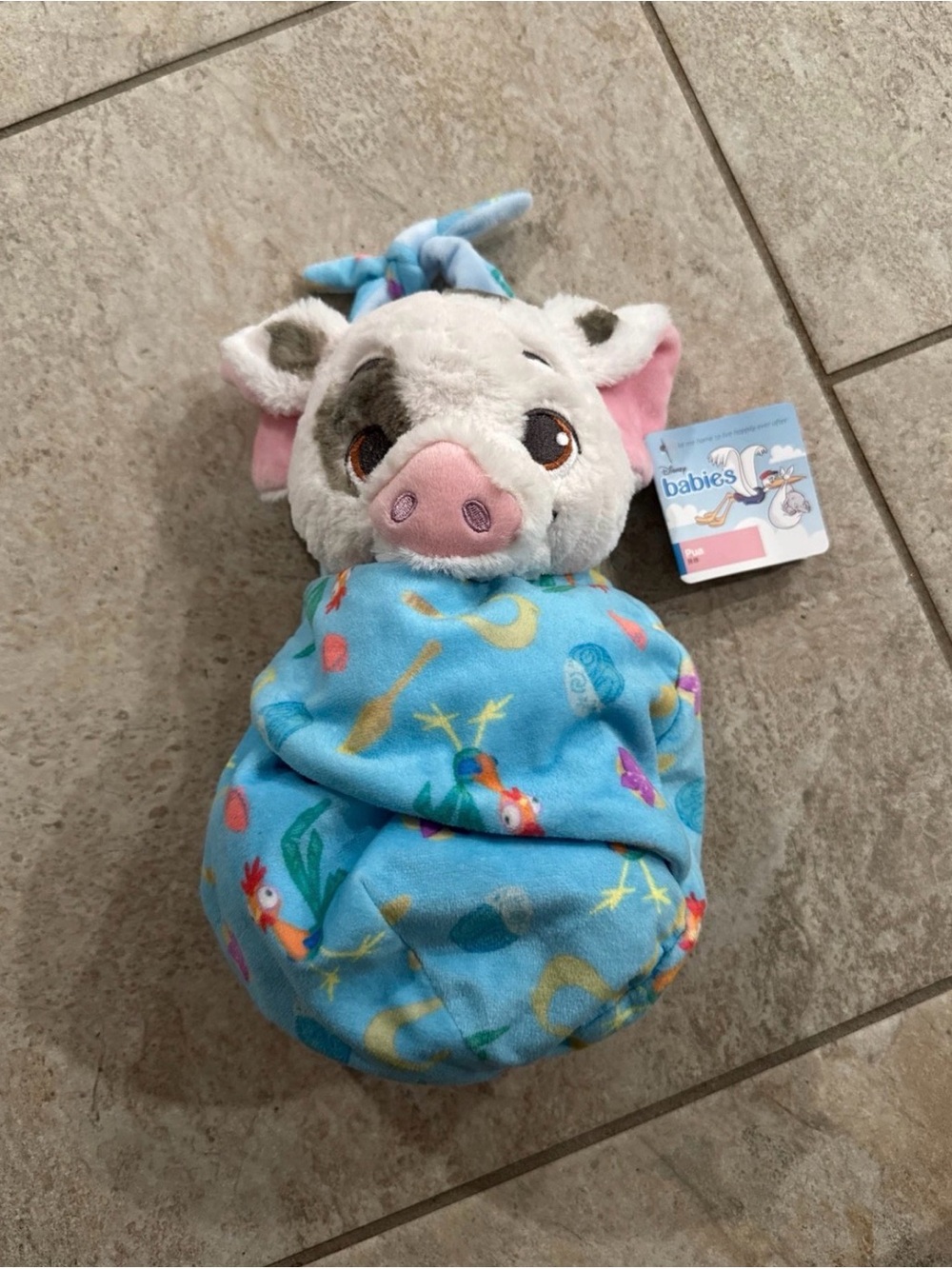 Disney Babies Pua With Swaddle Blanket